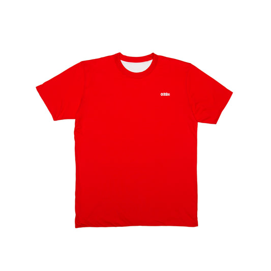 032c - Cosmic Workshop Reversible Red Tee