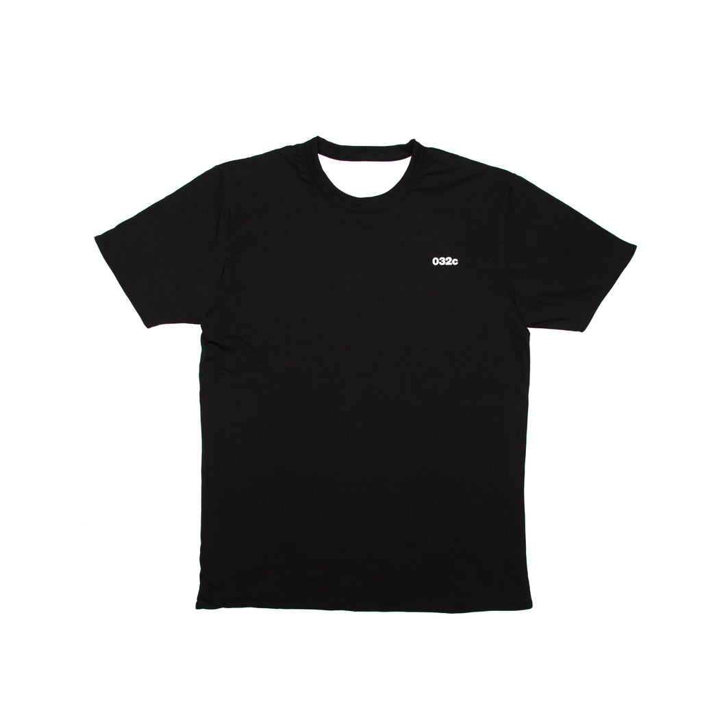 032c - Cosmic Workshop Reversible Black Tee