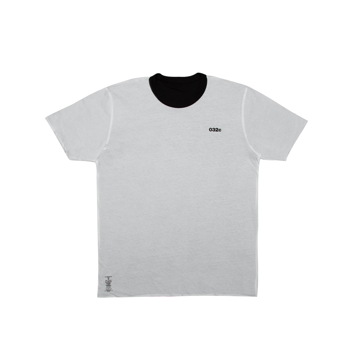 032c - Cosmic Workshop Reversible Black Tee