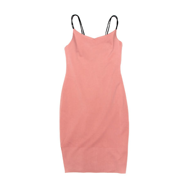 Maylee - Pink Fitted Slip Dress