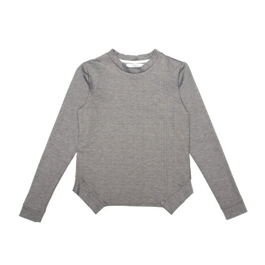Maylee - Grey Angle Long Sleeve
