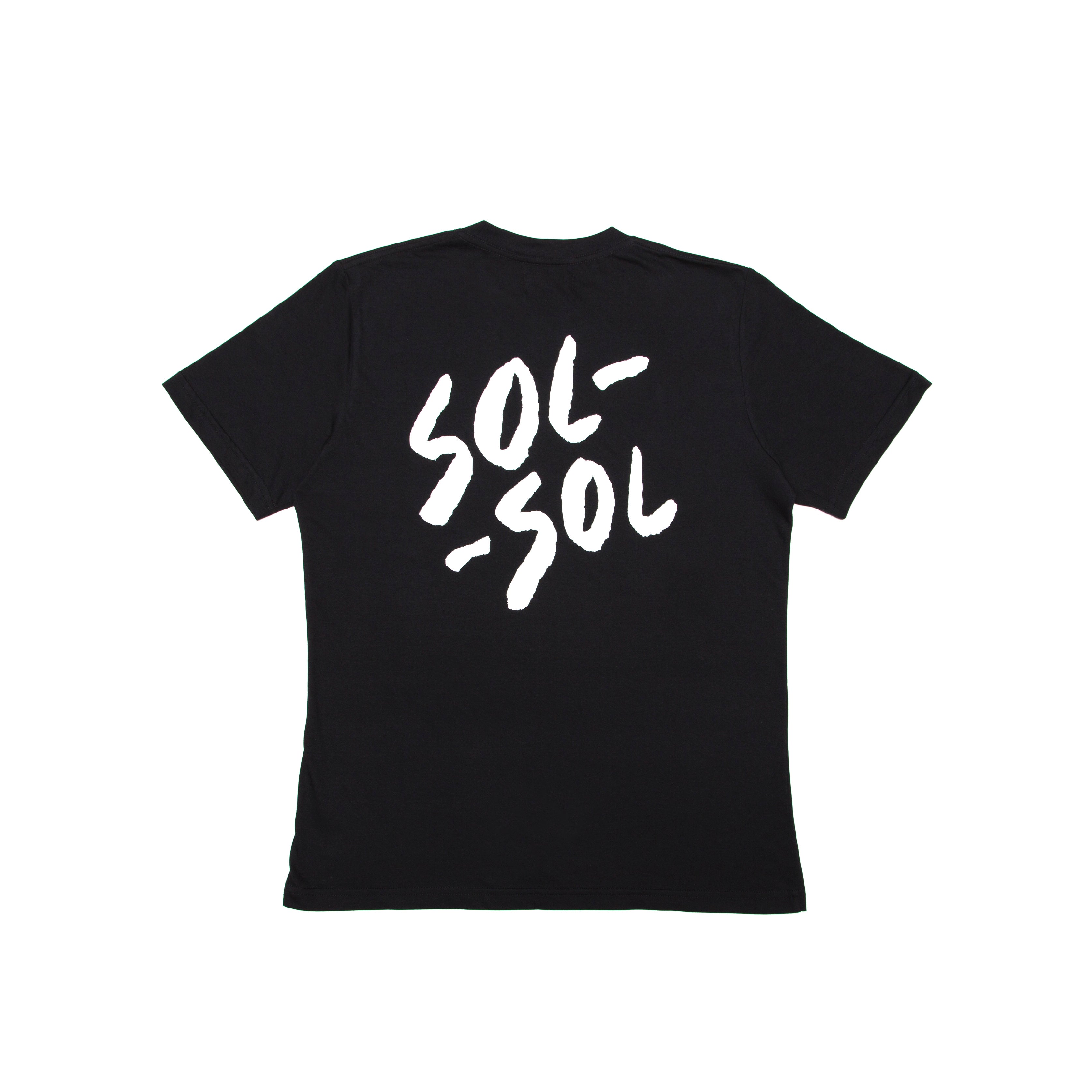 SOL-SOL - Classic Logo T-Shirt - Black – Orphan Street Clothing Shop