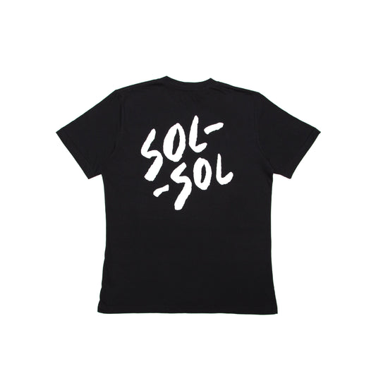SOL-SOL - Classic Logo T-Shirt - Black