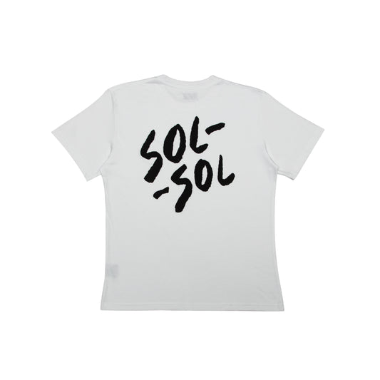 SOL-SOL - Classic Logo T-Shirt - White