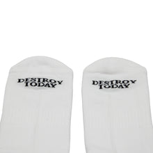 Load image into Gallery viewer, SOL SOL - Classic Logo Socks - White
