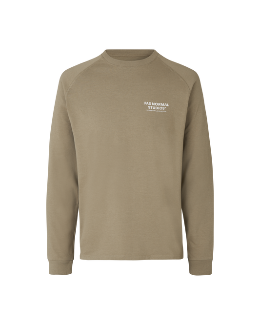Pas Normal Studios - Off-Race PNS Long Sleeve T-Shirt - Beige
