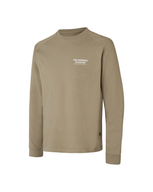 Pas Normal Studios - Off-Race PNS Long Sleeve T-Shirt - Beige