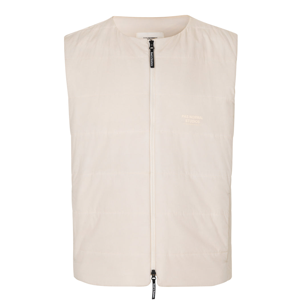 Pas Normal Studios - Off-Race Thermal Gilet - Off White