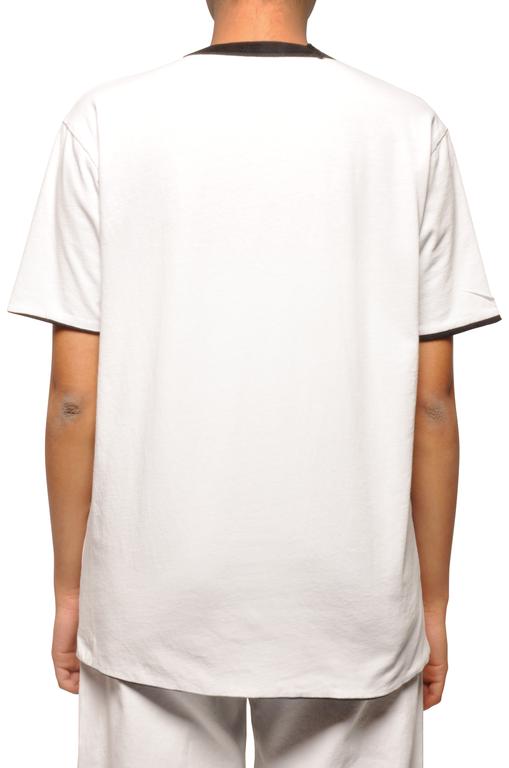 032c - Cosmic Workshop Reversible Black Tee