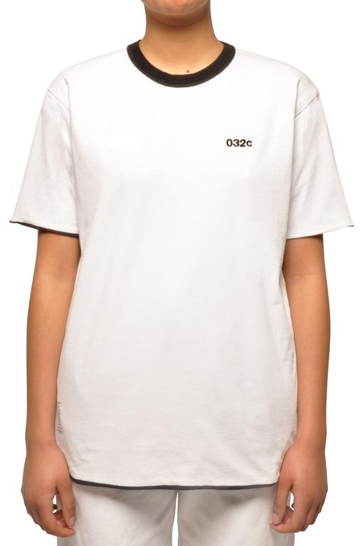 032c - Cosmic Workshop Reversible Black Tee