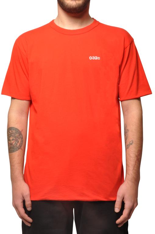 032c - Cosmic Workshop Reversible Red Tee