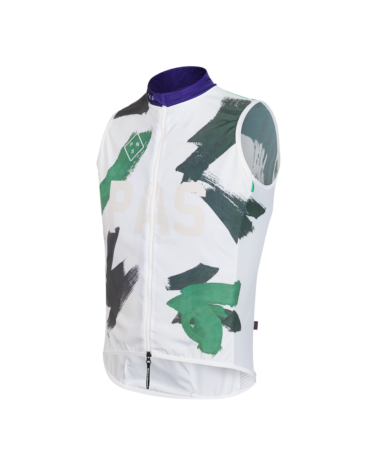 Pas Normal Studios - TKO Stow Away Gilet - White