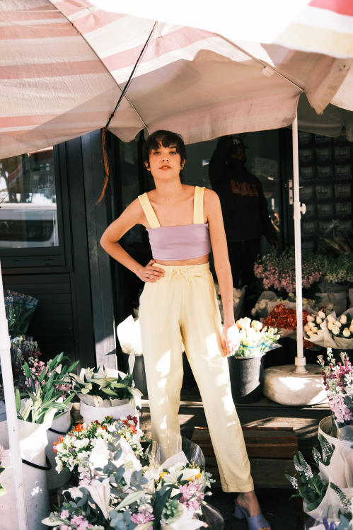 Maylee - Lilac Tube Tank