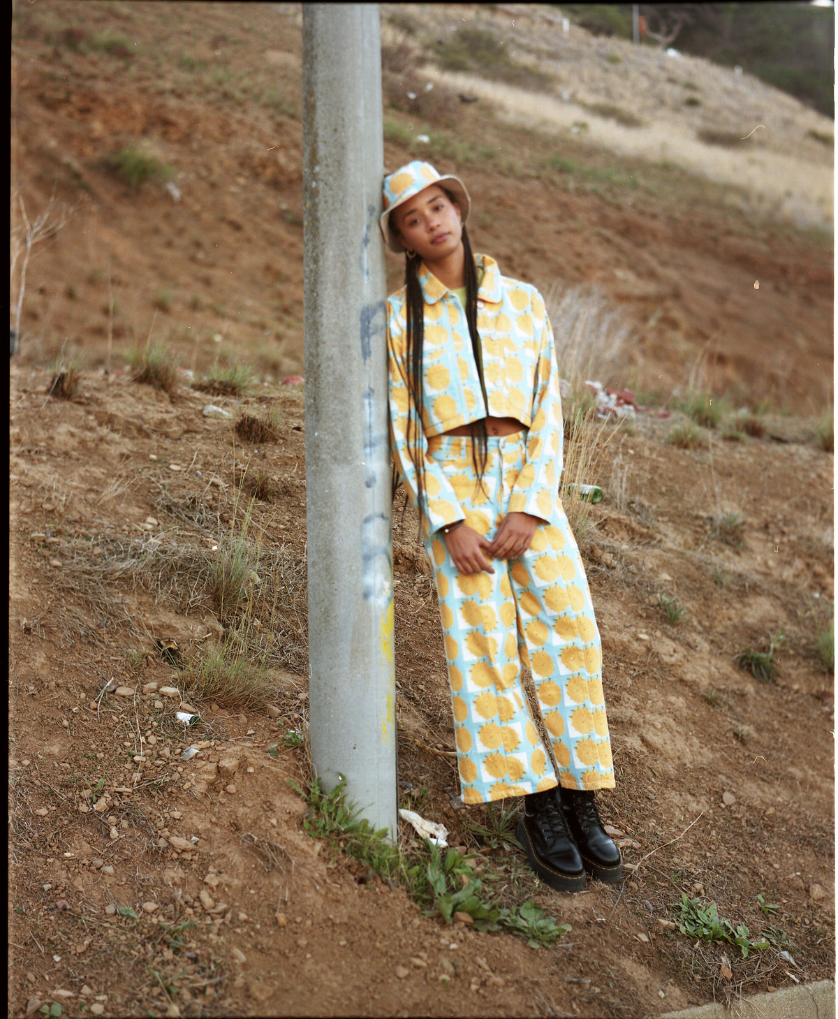 Maylee - Picnic Print Bucket Hat
