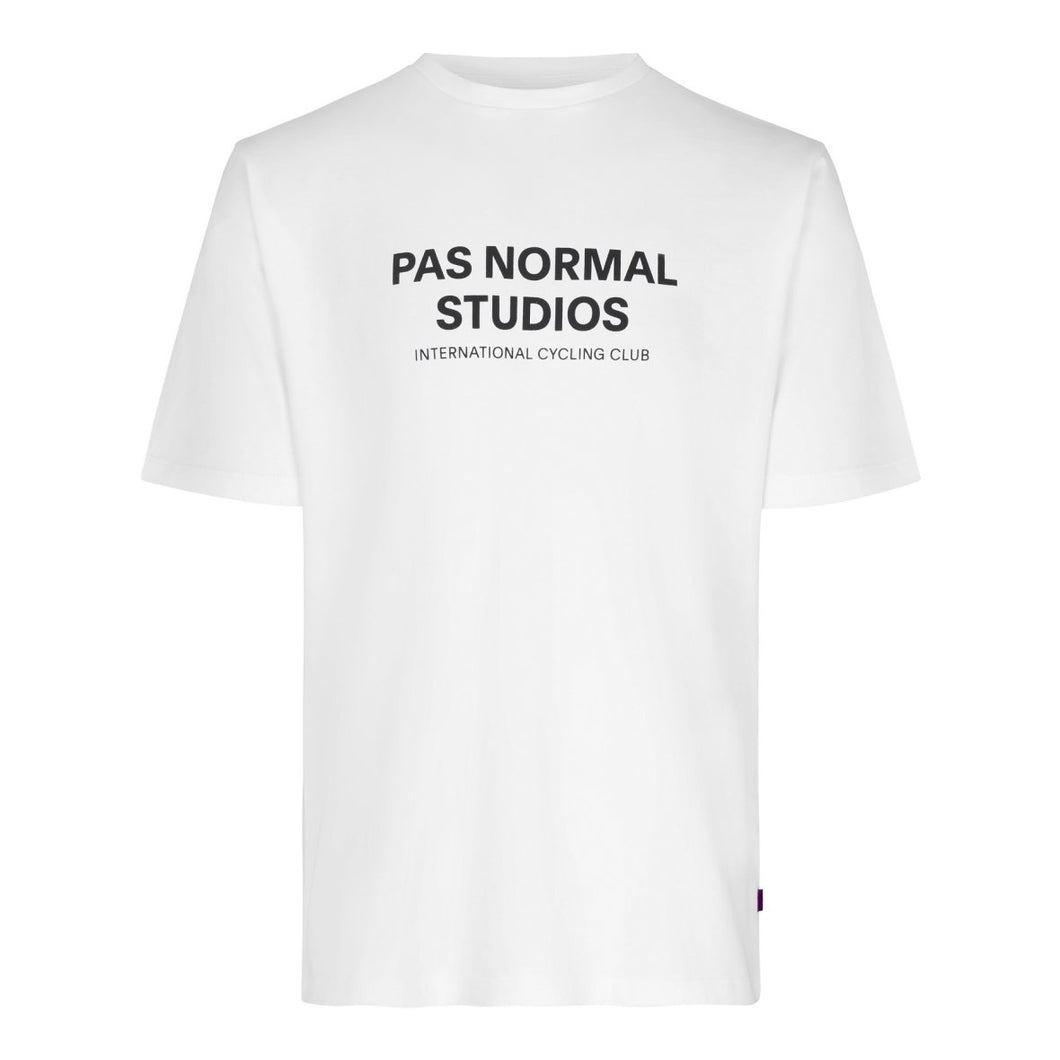 Pas Normal Studios - Logo T-Shirt -White